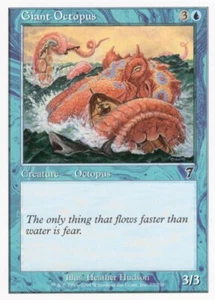 3X GIANT OCTOPUS 77/350 7TH SEVENTH MTG MAGIC MP X3 (yourdeckbuilder) - Picture 1 of 1