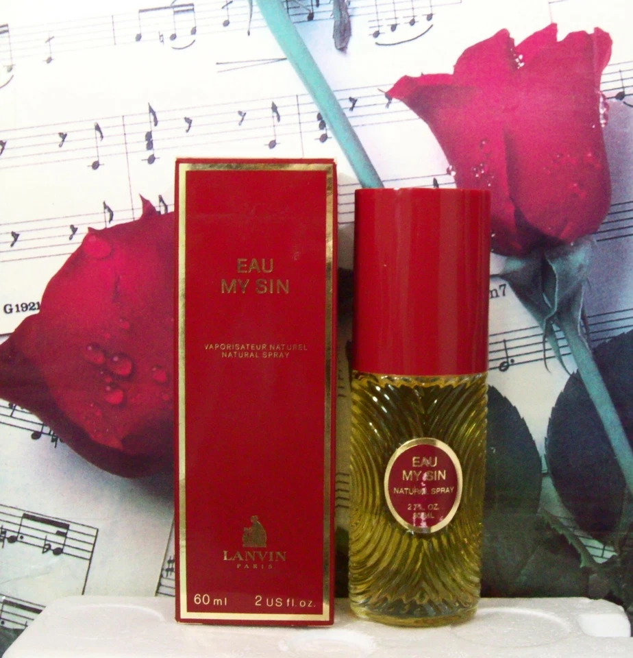 Lanvin My Sin Eau de Toilette spray 2.0 FL. OZ. WB. Vintage. - Imagem 1 de 1