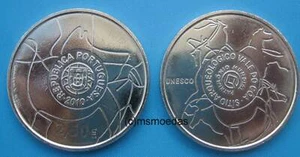 Portogallo 2,50 21/2 euro 2010 Unesco Coa moneta speciale euro coin moedas - Foto 1 di 1