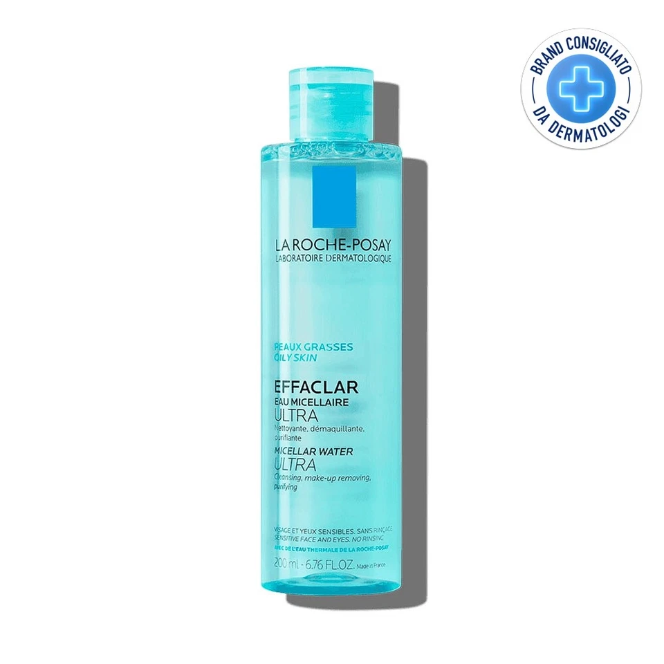 La Roche-Posay Effaclar - Detergente Viso Acqua Micellare Pelle Grassa, 200ml - Immagine 1 di 1