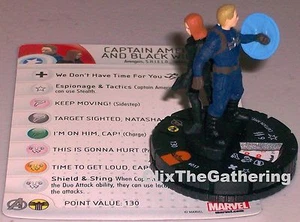 CAPTAIN AMERICA AND BLACK WIDOW #017 The Winter Soldier HeroClix Chase Rare - Picture 1 of 1