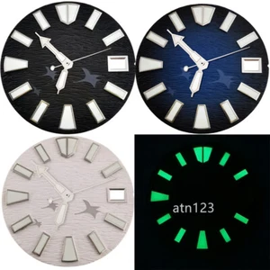 29mm NH35 Watch Dial with hand luminous Automatic movement Watches Parts - Picture 1 of 16