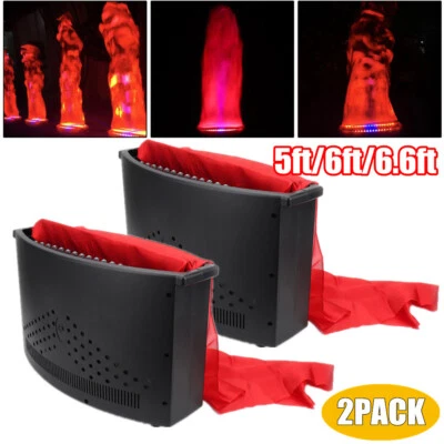 2PCS Fake Fire Flame Light LED Light Stage Bonfire Effect 3D Fake Flame Lamp - Image 1 of 4