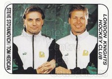 1993-94 London Knights #28 Steve Stoyanovich, Tom Hedican