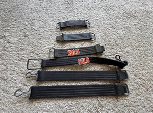 FIAT 124 SPIDER CONVERTIBLE TOP FRAME HOLD DOWN STRAP Rubber Vintage 67-1985 - Picture 1 of 5