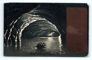 Postkarte UDB leuchtendes Leuchten im dunkelblauen Grotte Meereshöhle Capri Insel Italien - Bild 1 von 3