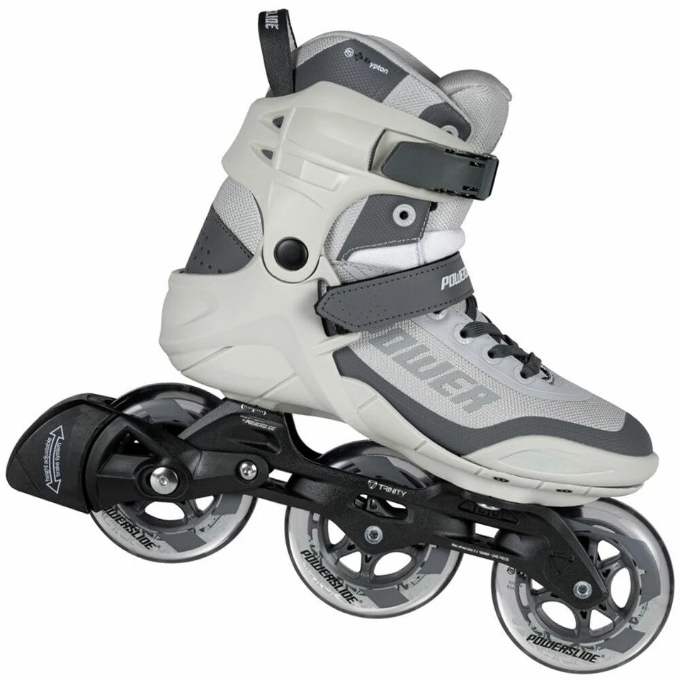 Powerslide Phuzion Inliner Fitness Inline Skates Inlineskates Krypton Skate Grau - Bild 1 von 4