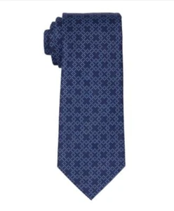 Corbata para hombre Calvin Klein X Crossing Geo azul marino talla única 1641 - Imagen 1 de 1