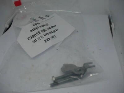 Craftsman 2.3ps 2.3 ps placa estranguladora motosierra parte contenedor 422 358.350862  Foto 1 de 2