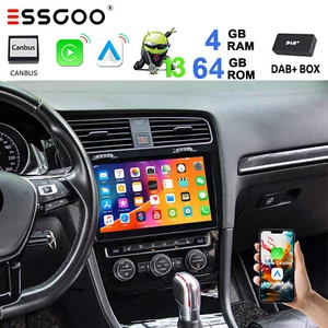 Carplay 10''Android13 Autoradio Für VW Golf VII MK7 2013-2020 GPS Navi WIFI DAB+ - Bild 1 von 12