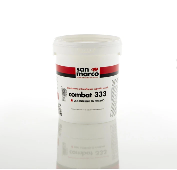 COLORIFICIO SAN MARCO COMBAT 333 igienizzante antimuffa per pareti interne e esterne SAN MARCO lt.1