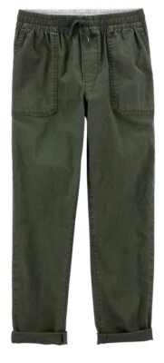Boys 4-14 OshKosh Stretch Canvas Jogger Pants Size 5/5A New - Image 1 of 2