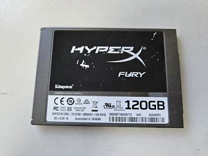 SSD Kingston HyperX Fury 120 GB SATA 2,5 pulgadas (SHFS37A/120G 9904447-724.F01G) REF - Imagen 1 de 2