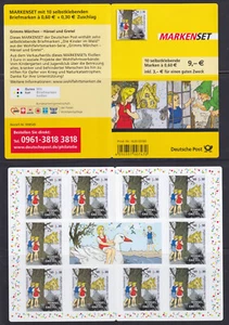 Federal Republic MH 96 Sk Stamp Booklet Welfare 2014, Grimm's Fairytale - Picture 1 of 1