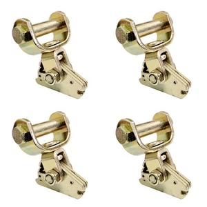 4 Pack E-Track Idler Swivel Tie-Down Anchor for E-Track Rail Truck Van 1666 WLL - Picture 1 of 7