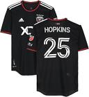 Jackson Hopkins D.C. United Signed Match-Used 25 Jersey 2023 MLS Season-Size L