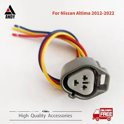 New 3 Pin Front Turn Signal Light Connector Pigtail For Nissan Altima 2012-2022 - Image 1 of 4