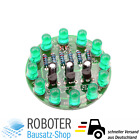 Bausatz: LED-Lauflicht zum Löten (Grün) Übungsplatine DIY Elektronik