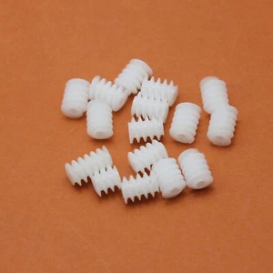 6x8mm Plastic Worm Gear for 2mm Model Electric Motor Shaft Gearbox Grub - Qty 10 - Picture 1 of 6