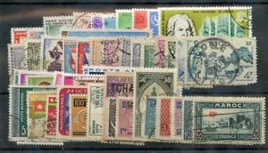 COLONIAS FRANCESAS 1900-1964 99 DIFERENTES F-VF USADO $160 - Imagen 1 de 2