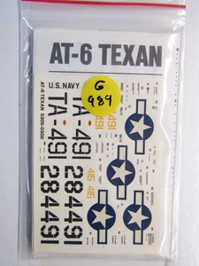 Monogram 1:48 Scale Instructions & Decal Sheet AT-6 Texan # 5306 - Picture 1 of 2