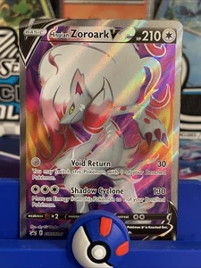 Pokemon Sword & Shield Promo Card SWSH297 Hisuian Zoroark V - NM - Picture 1 of 3