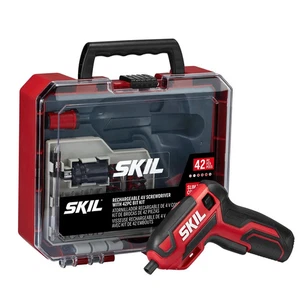 SKIL SD5618-03 4V Pilot Schraubendreher mit 42-teiligem Bit-Kit Koffer - Bild 1 von 3