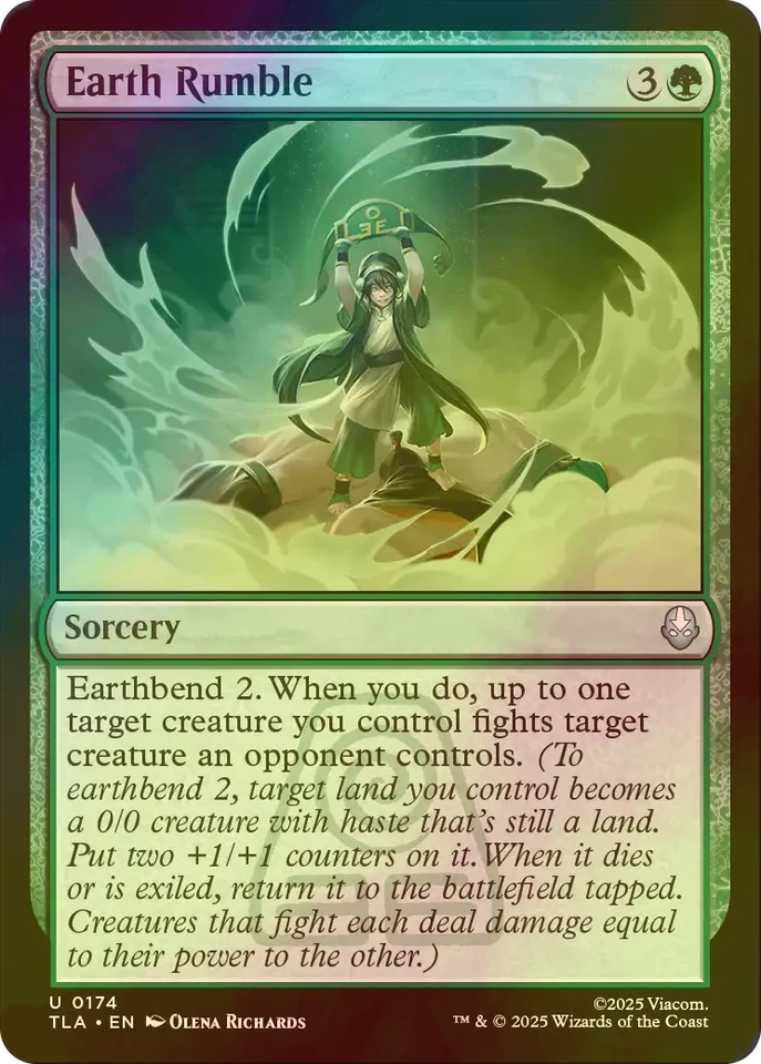 MTG FOIL Earth Rumble English TLA - Image 1 of 1