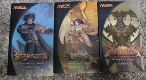 Magic the Gathering Onslaught Cycle 3 Book Set MTG Onslaught Legions Scourge - Picture 1 of 4