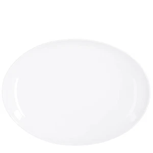 KPM  URBINO Platte oval groß 31 x 43 cm – Weiß – Neu - Bild 1 von 1
