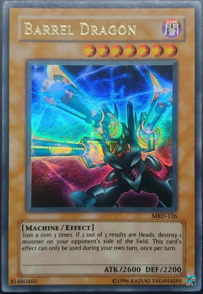 Barrel Dragon - (MRD-126) - Ultra Rare - Unlimited Edition - Yugioh TCG Card - Image 1 of 1