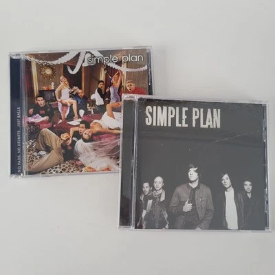 SIMPLE PLAN - No Pads No Helmets... Just Balls (CD 2002) + Self Titled Lot - Image 1 of 4