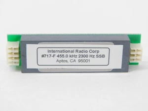 Filtre SSB mécanique enfichable Inrad 717-F Collins 2,3 kHz 817 857 897 (excellent) - Photo 1/1