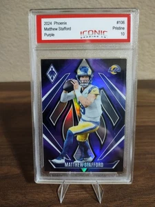 2024 PHOENIX MATTHEW STAFFORD PURPLE #106 - Picture 1 of 2