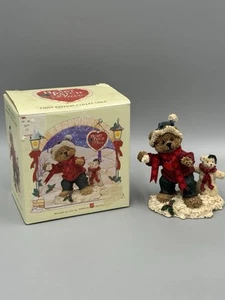 Toppa Cuore Posto Orso Palla di Neve Lotta Lancio Figurina Prima Edizione 1998 - Foto 1 di 12