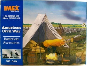 IMEX 1/72 FAR -WEST American History Serie - 519 ACCESSORI CAMPO DI BATTAGLIA - Picture 1 of 1