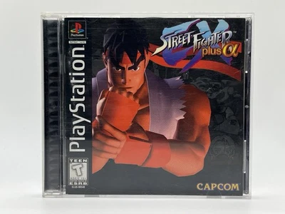 Street Fighter EX Plus Alpha - (Sony PlayStation PS1 1997) Completo con Reg PROBADO Foto 1 de 4