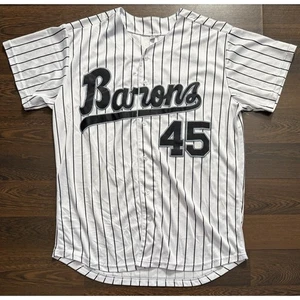 Vintage Birmingham Barons Michael Jordan 45 Baseball Jersey 90's Men Size Small - Picture 1 of 5