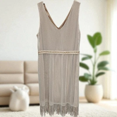 Vestido Emma and Michele cuello en V para mujer XL entrepierna totalmente forrado Boho Resort Wear Foto 1 de 4