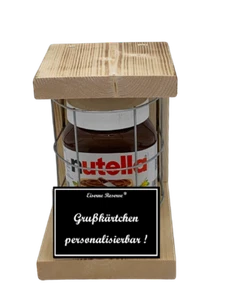 Nutella - Notfall Reserve - Metallgitter - Personalisierbar - persönliches Gesch - Bild 1 von 9