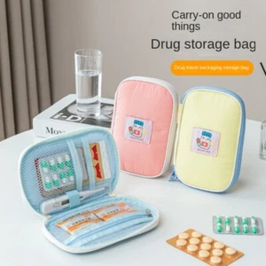 Nylon Mini First Aid Bag Portable Medical Emergency Kits - Picture 1 of 13