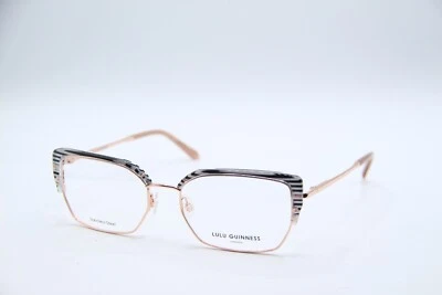 NUEVAS GAFAS LULU GUNNESS L224 RGD ORO ROSA BLANCO MONTURAS AUTÉNTICAS 58-18 Foto 1 de 4