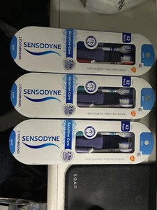 3 pack Sensodyne Sensitive Care Soft Toothbrush - 6 Count total - Picture 1 of 1