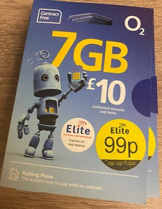 O2 Sim Card - PAYG -PAY AS YOU GO 2G/3G/4G/5G O2 Pay As You Go 02 LATEST