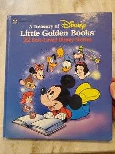 A Treasury of Disney Little Golden Books: 22 Best-Loved Disney Stories Hardcover - Picture 1 of 10