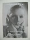Hollywood Greats, Saddlers Row Gallery, 2002 - photographic exhibition leaflet