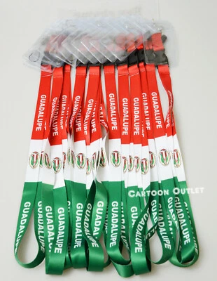 12  Virgen De Guadalupe Keychain Lanyard Party Favors Recuerdos Mary Mexico - Image 1 of 4