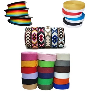 Correa de costura de cinta de algodón sujetador por metro 25/40 mm - Imagen 1 de 33