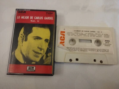 CARLOS Gardel Lo mejor de Vol II Rca Limited Argentina - Cinta Tape Cassette Foto 1 de 3