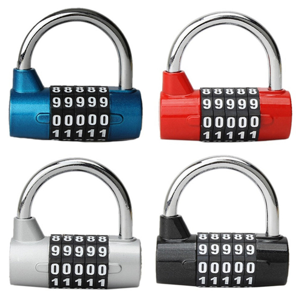 Lucchetto A Combinazione Con Cavo In Acciaio - Serratura Per Bagagli, Zaini, Armadietti - Piccolo E Sicuro - Foto 11